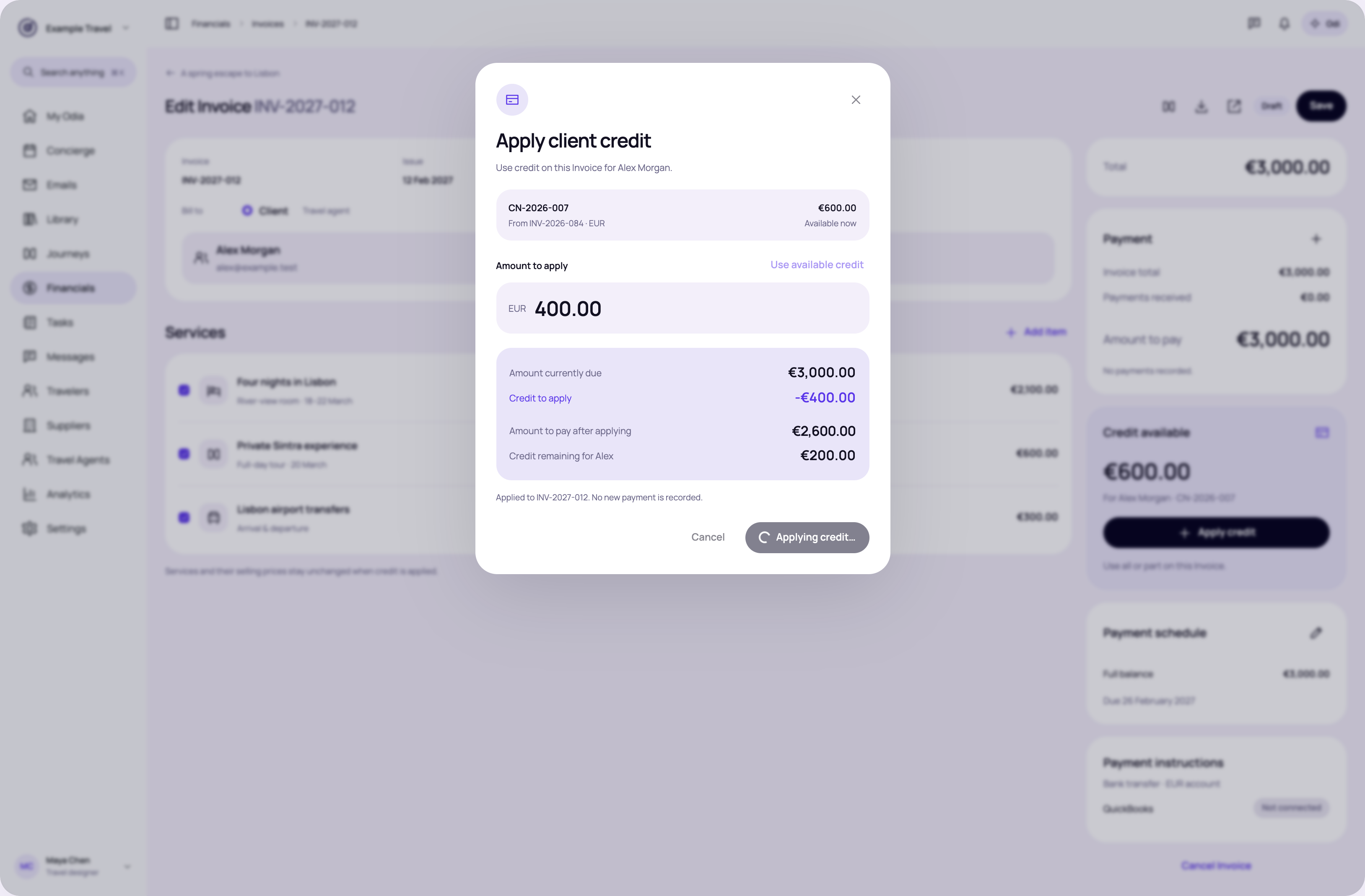 Applying · immediate feedback